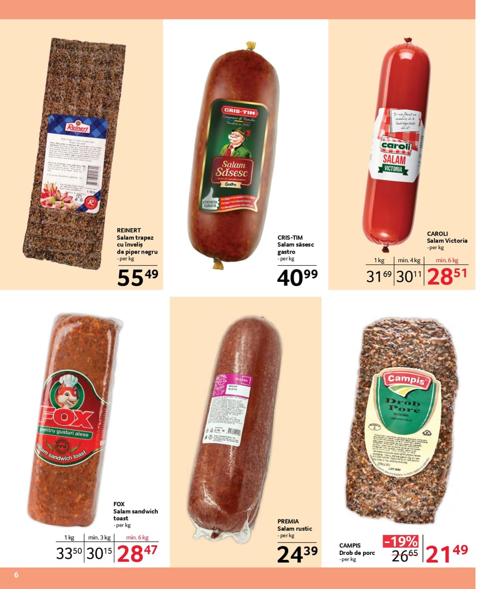 catalog Selgros gastro food